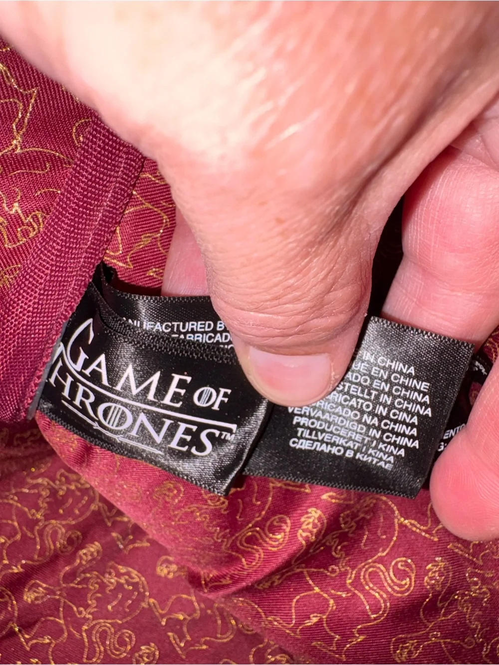 NWT Loungefly Game Of Thrones Joffrey Cosplay Mini Backpack
